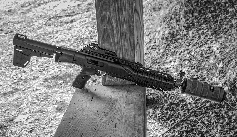 hi-point 995 brace pistol caliber carbine