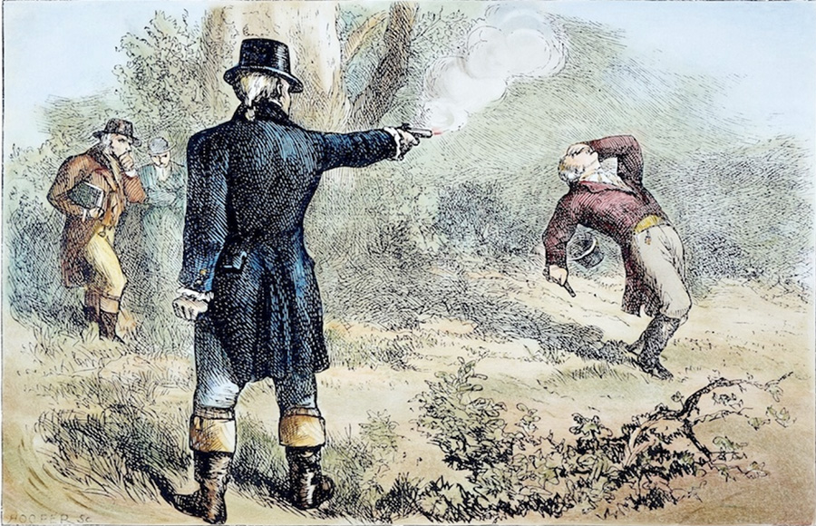 aaron burr, alexander hamilton duel