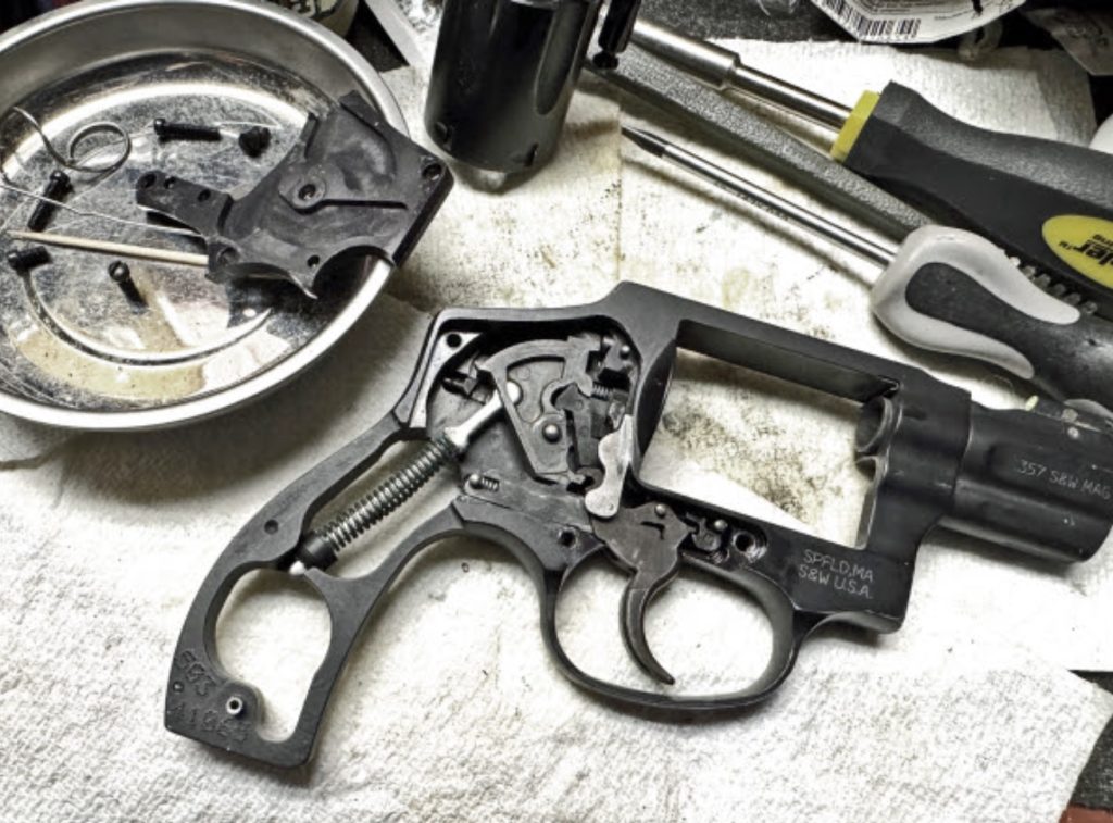 Smith & Wesson M&P340 revolver