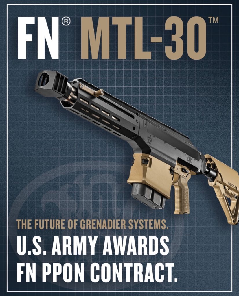 FN MTL-30 30mm grenade