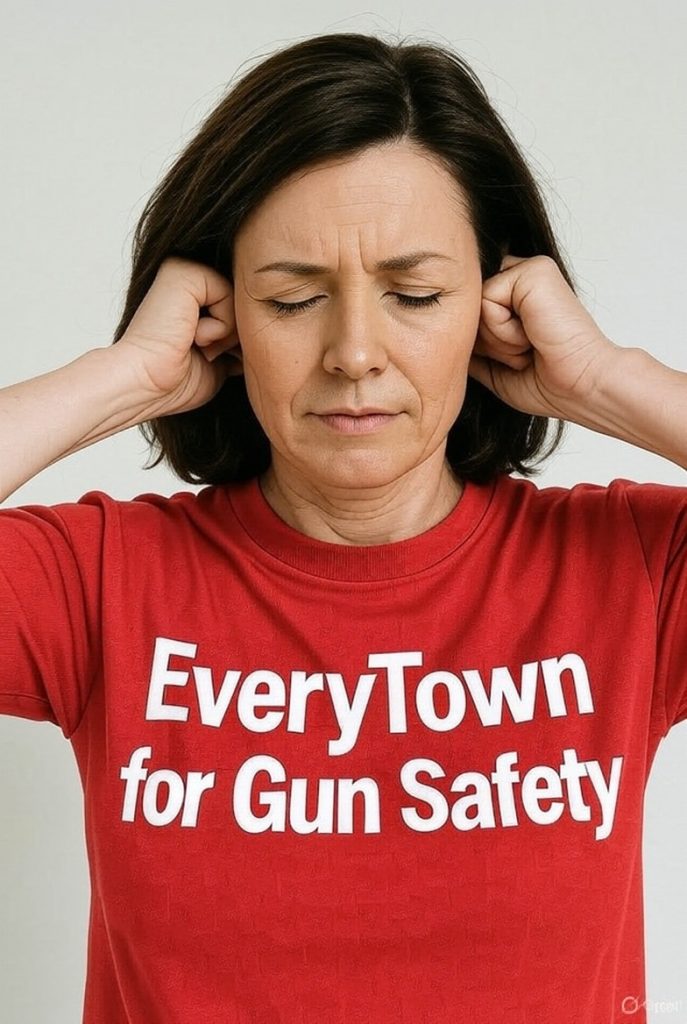 Everytown mom hands over ears