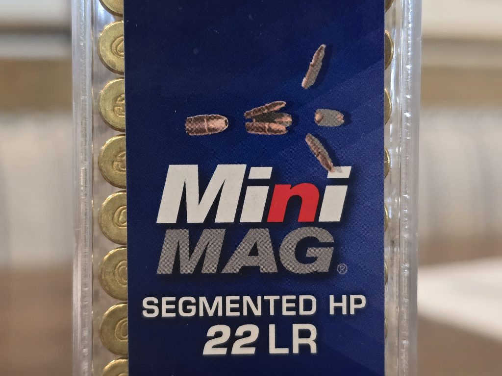 CCI Mini Mag 22LR Segmented Hollow Point HP ammunition