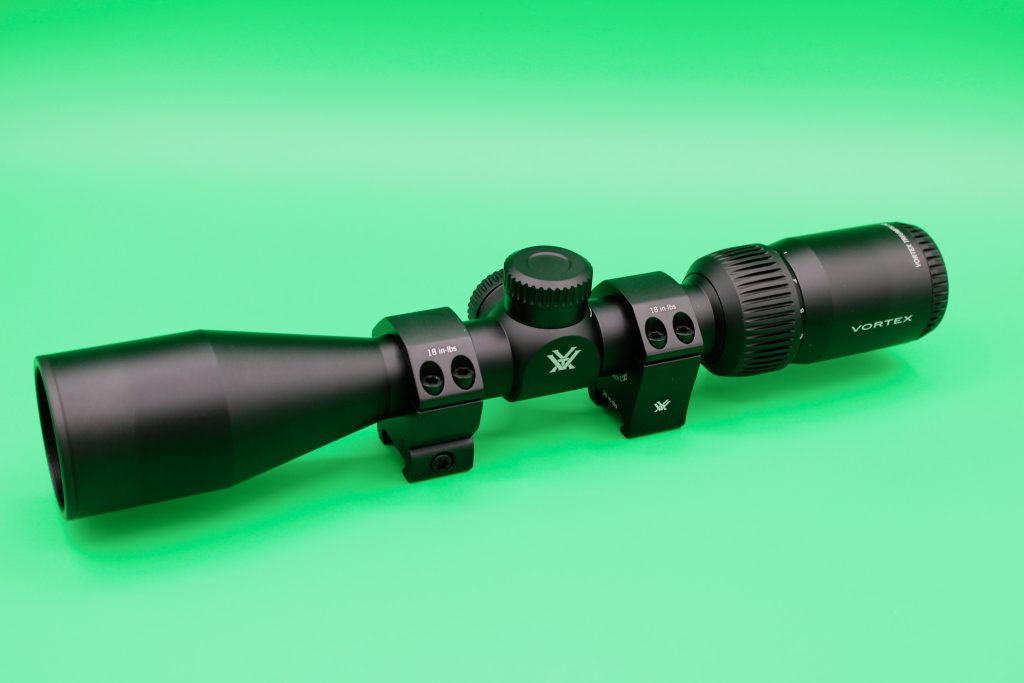 Triumph 3-9x40 with 1" Hunter Rings.