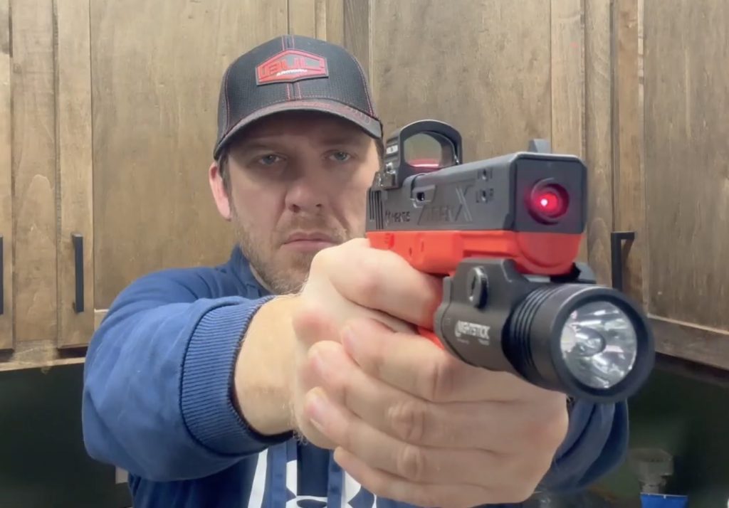 MantisX laser training pistol