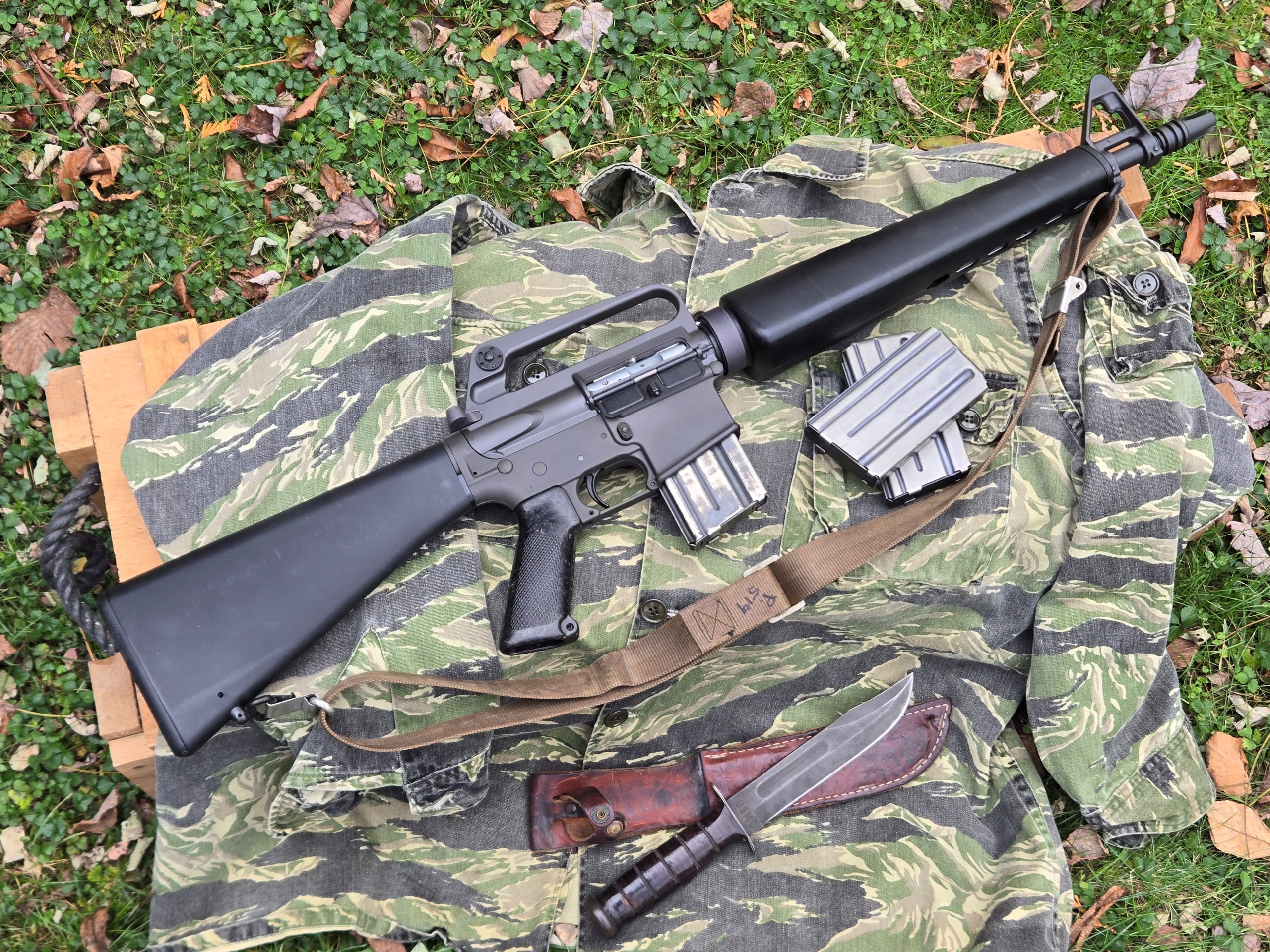 M605 Rifle Blast From the Past: Building a Vietnam Era Colt 605 Clone - Shooting ...