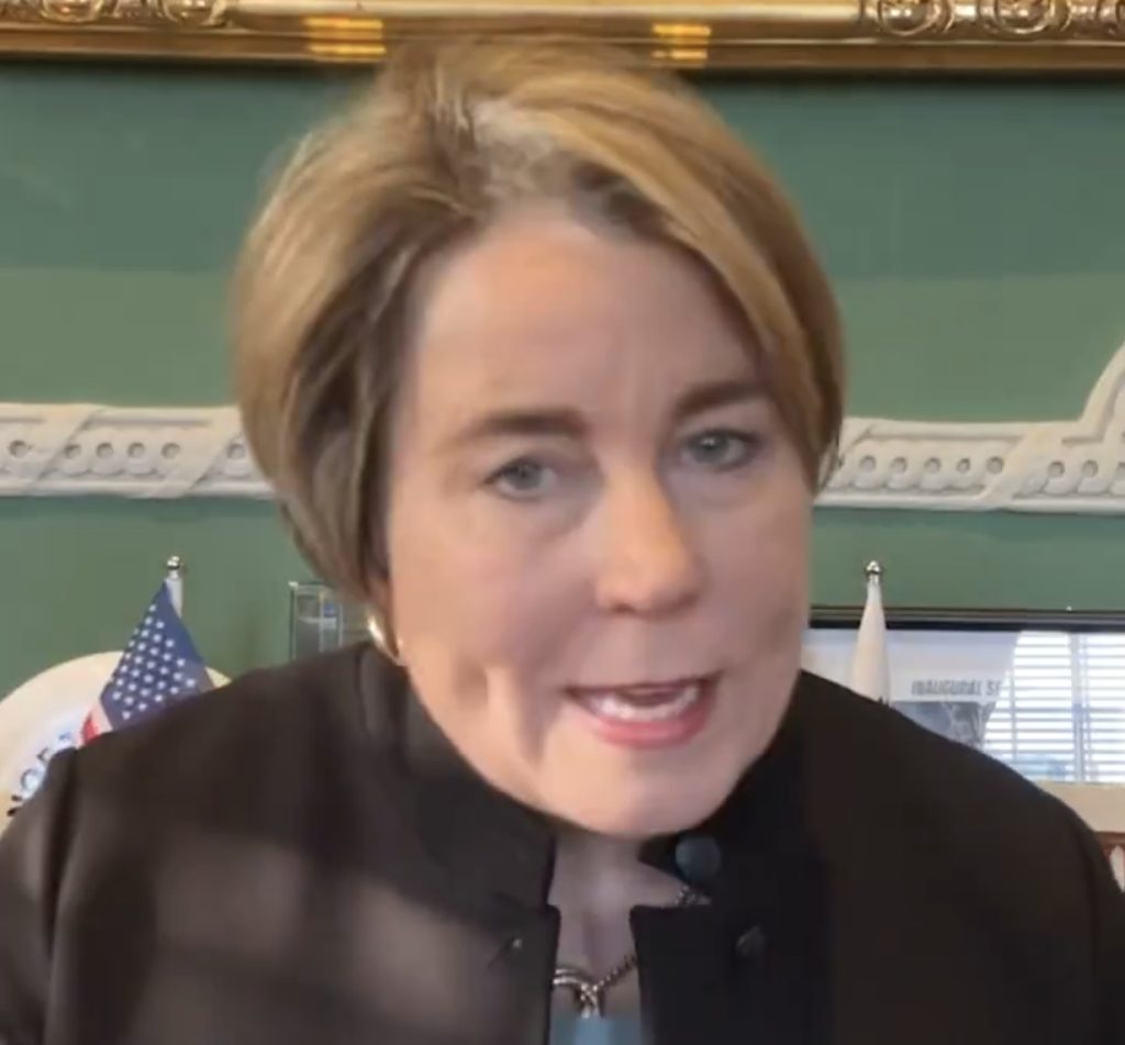 Maura Healey angry