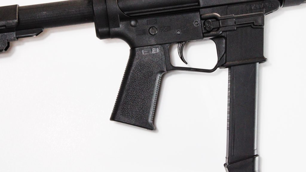 Magpul MOE-K on Extar EP9. 