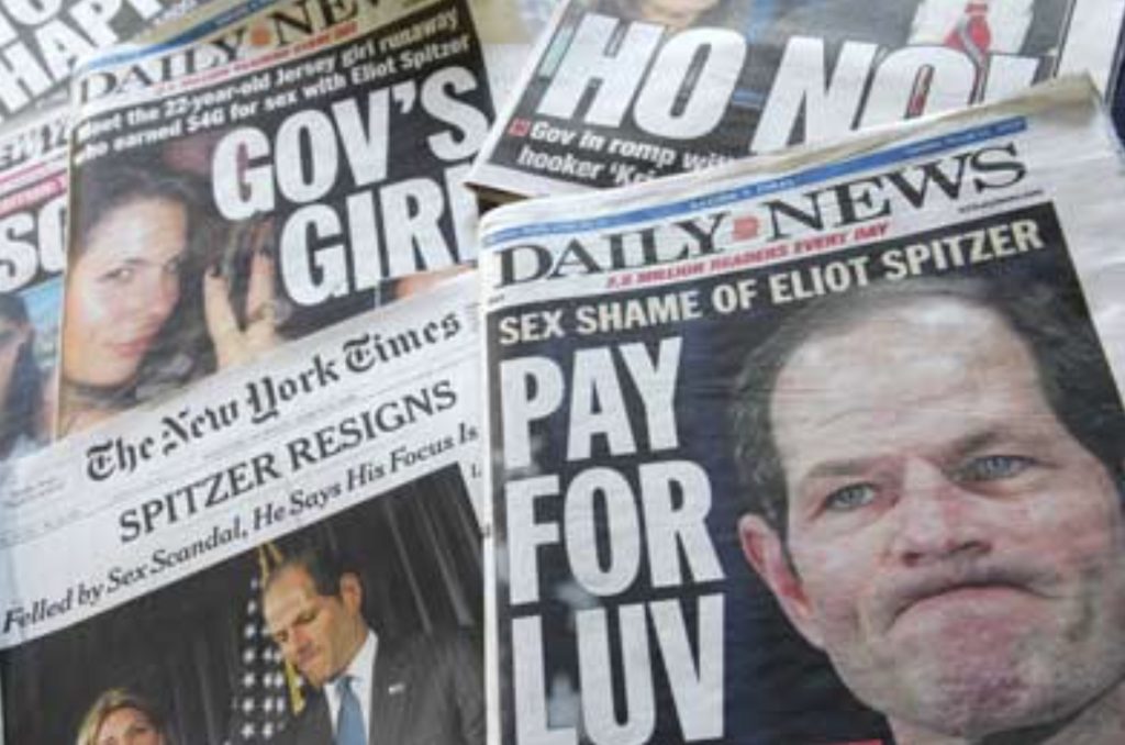 Eliot Spitzer hooker sex scandal