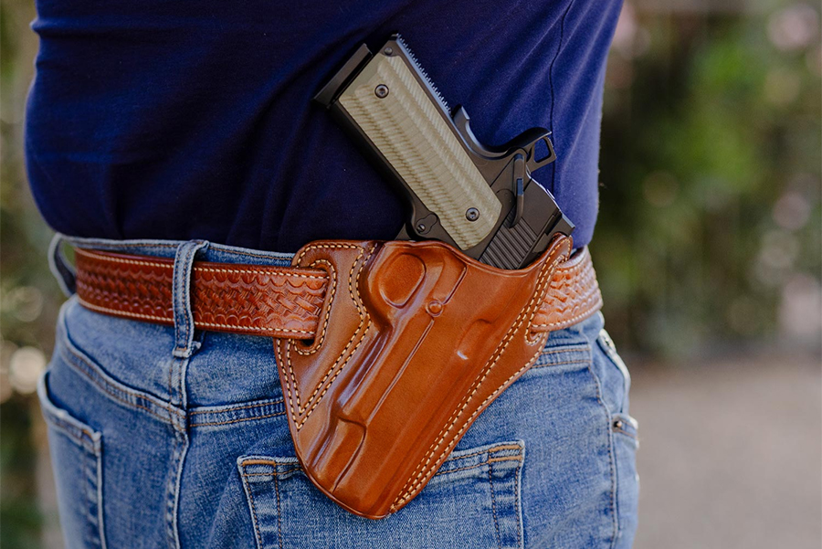 Galco Combat Sweeper holster OWB pancake