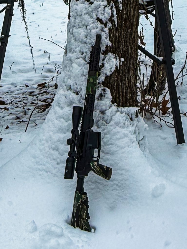 Vortex Crossfire HD on a Bear Creek Arms 450 Bushmaster upper.