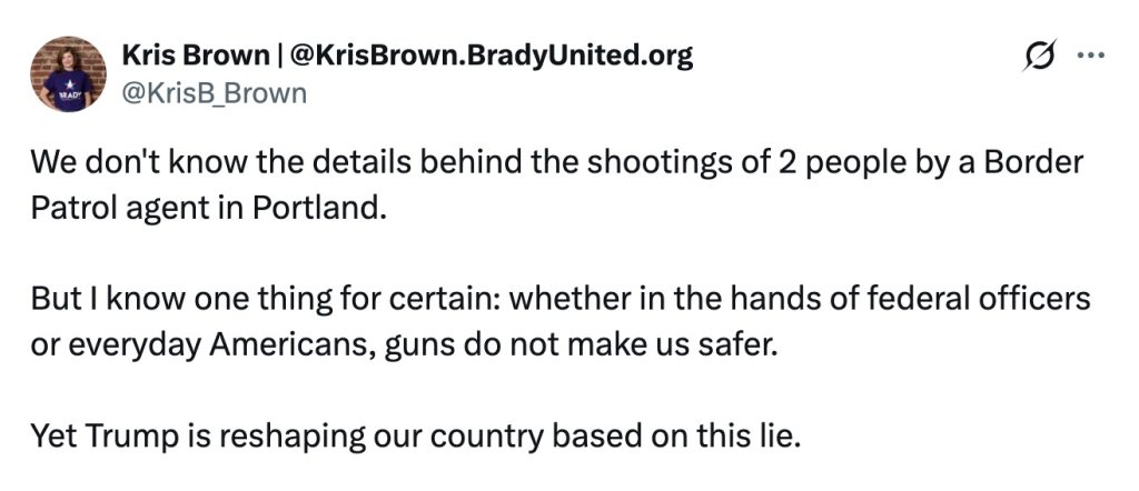 Kris Brown Brady Campaign