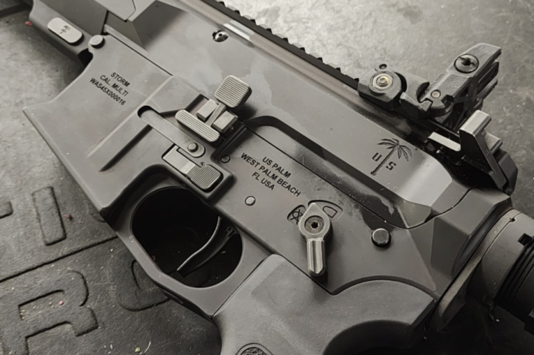 controls on storm series rifle