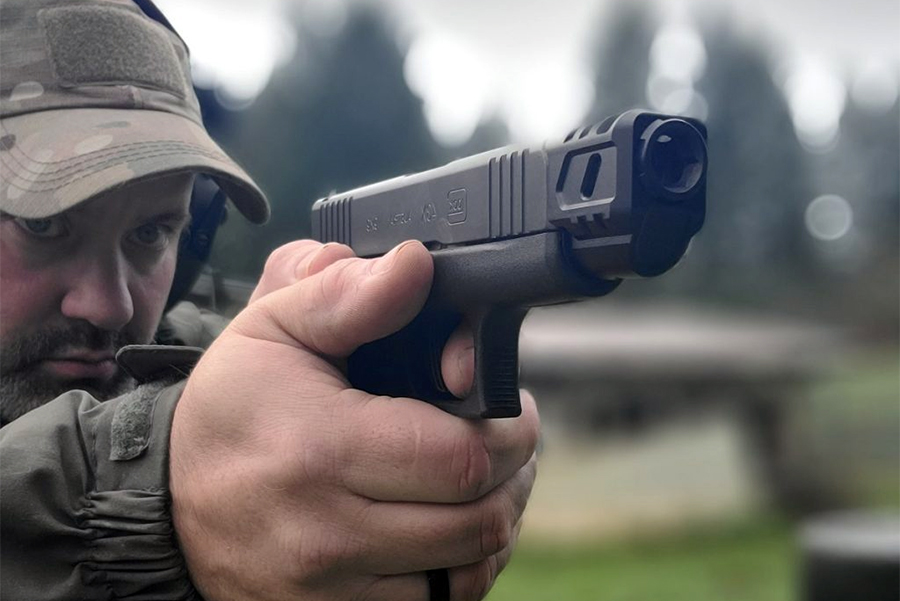 Tyrant CNC T-Comp for the GLOCK 43x