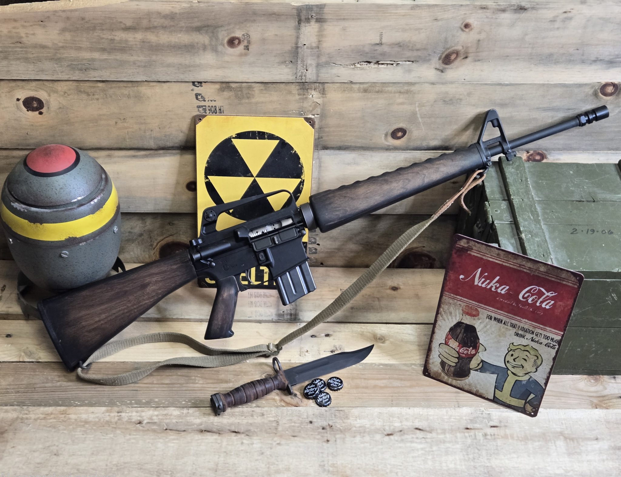 You Need One: A DIY Bayonet for Your Fallout Service Rifle Build ...