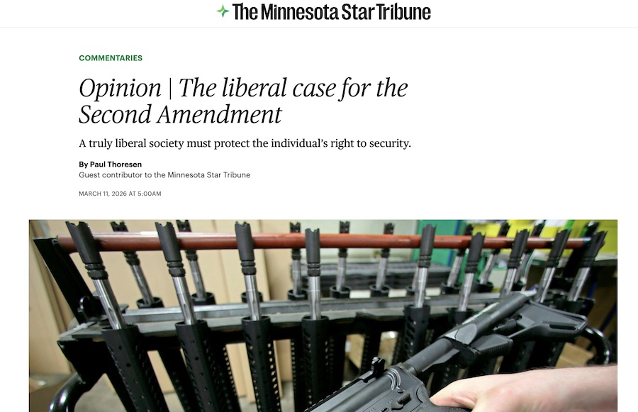 the liberal case for the Second Amendment