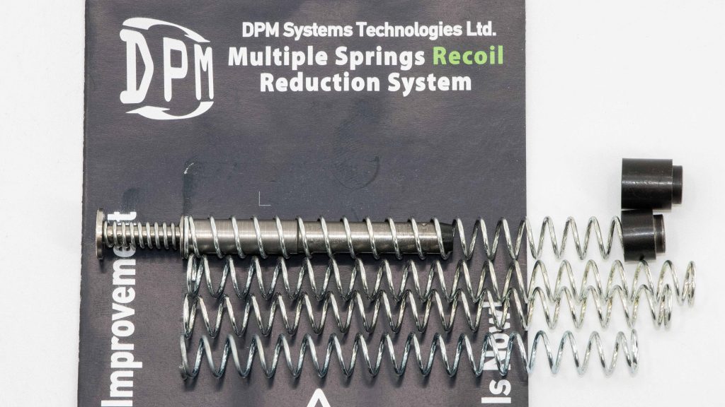 DPM Systems Recoil assembly kit for the Sig P365XL. Photo by Graham Baates