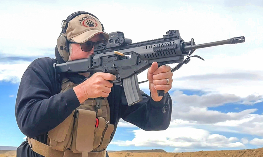 Beretta ARX 100 rifle 5.56 NATO gun review