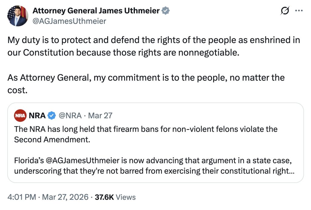 Florida James Uthmeier