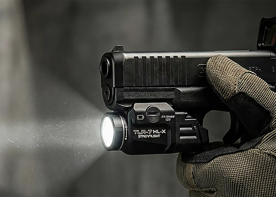 glock pistol weapon light streamlight