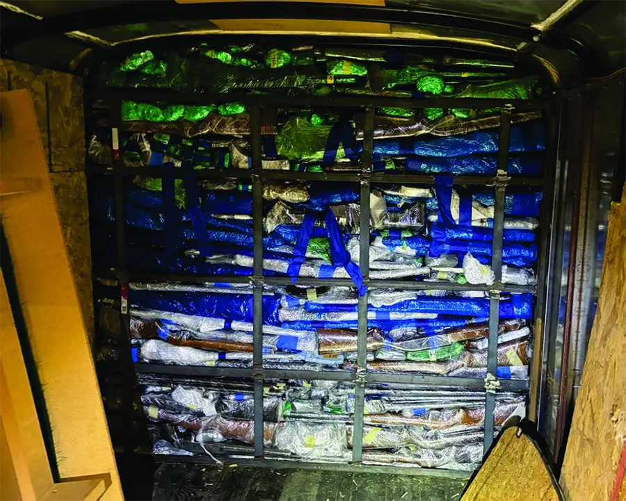 gun smuggling Mexican carte image: DOJ