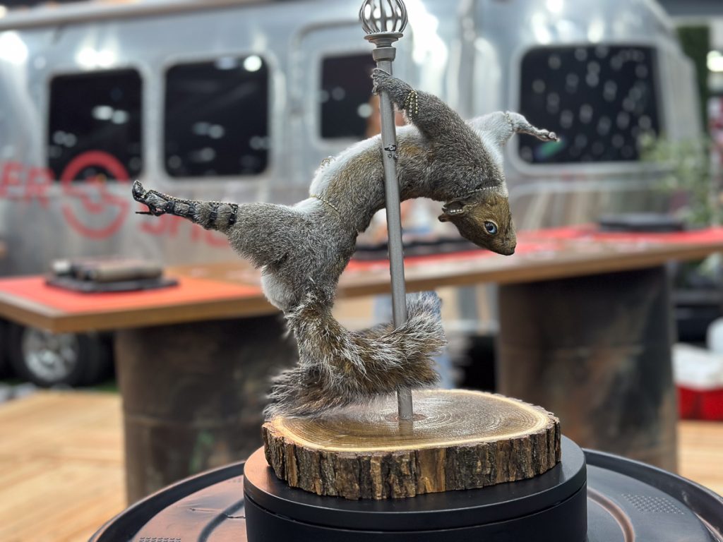 Silencer Shop stripper squirrel