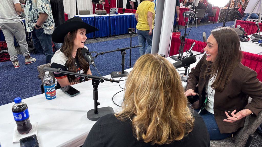 Jessie Harrison radio row