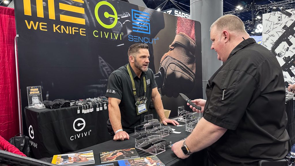 WE Civivi knife at NRAAM