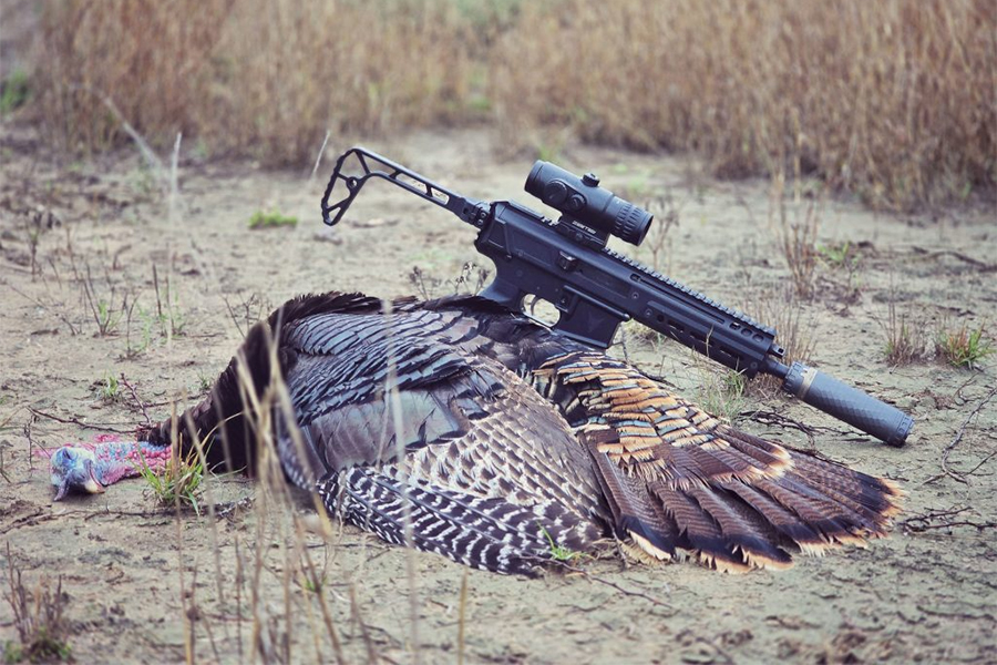 turkey hunting with a rifle 300 BLK