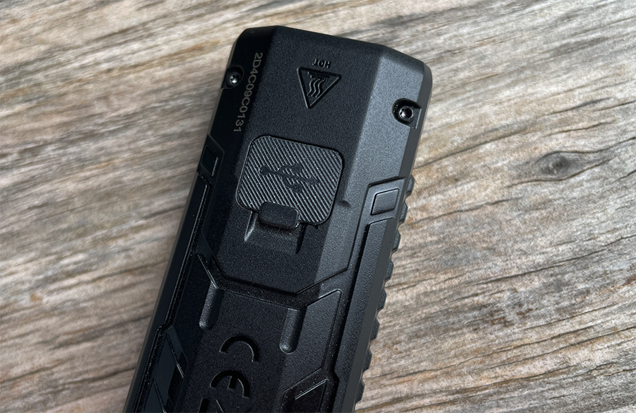 Nitecore EDC07 1500 Lumens Rechargeable Flashlight USB-C charging port