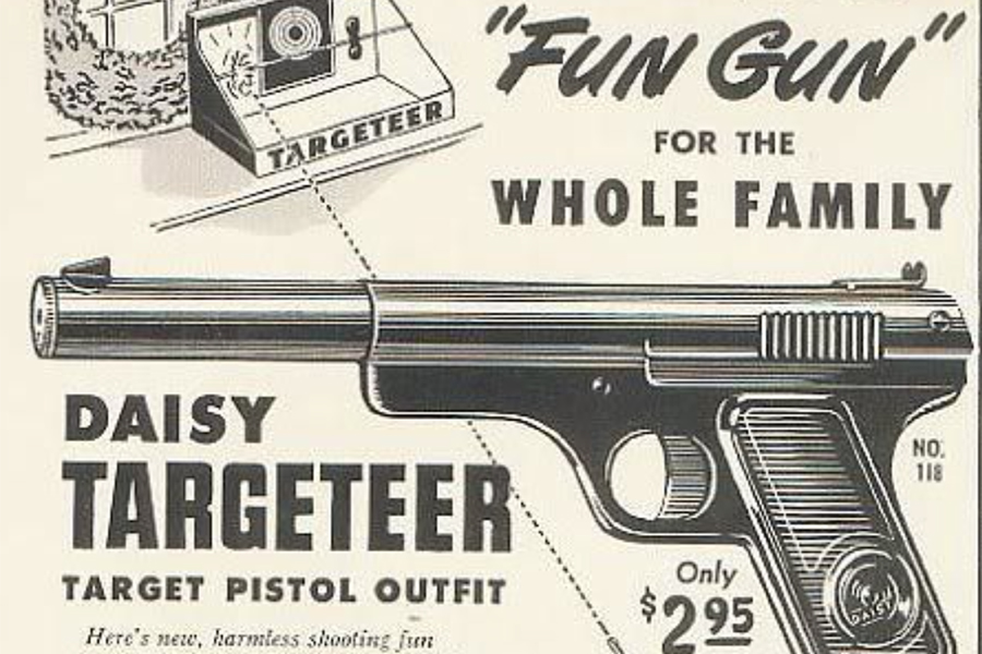 Daisy bb gun ad