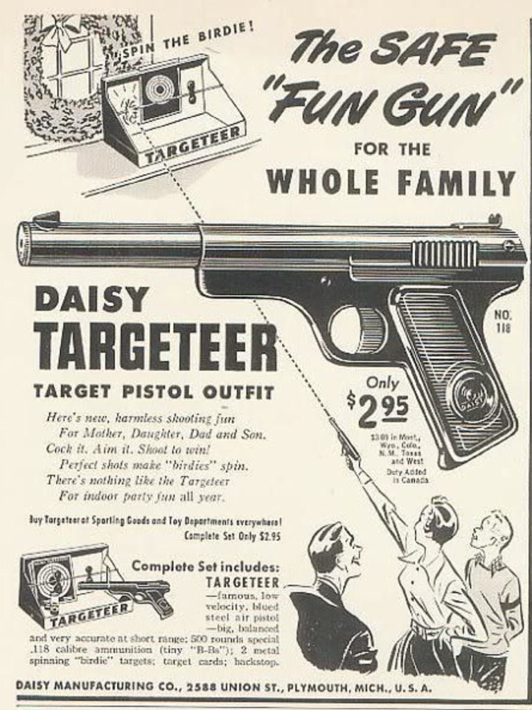 Daisy bb gun ad 