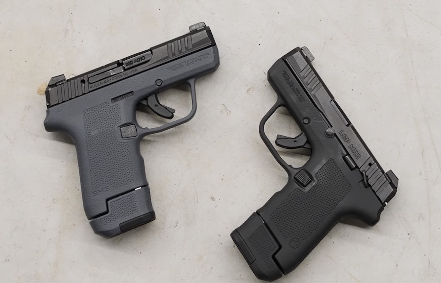 Ruger LCP MAX with Magpul Enhanced Handgun Grip