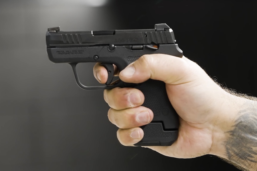Ruger LCP MAX with Magpul Enhanced Handgun Grip