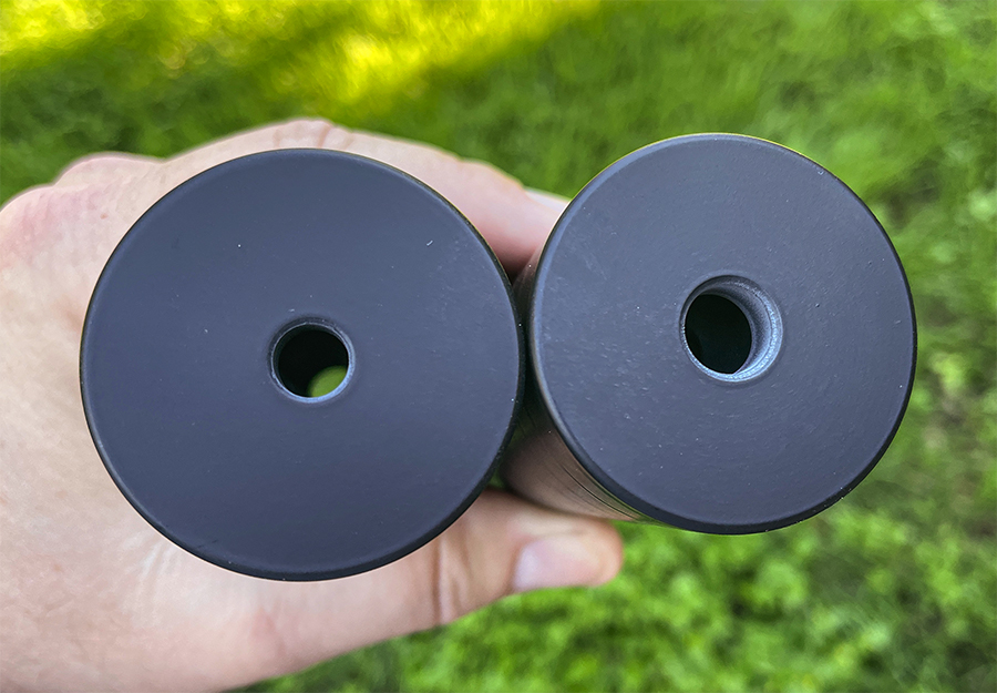 BANISH VRMT 223 SS and HNT 30 SS stainless steel suppressors