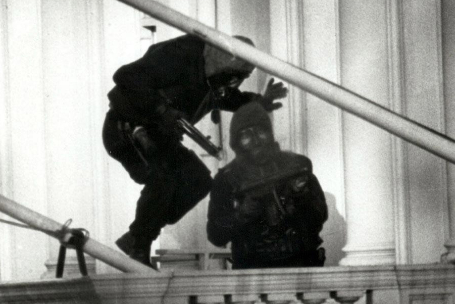 London Iran embassy siege SAS submachine gun 