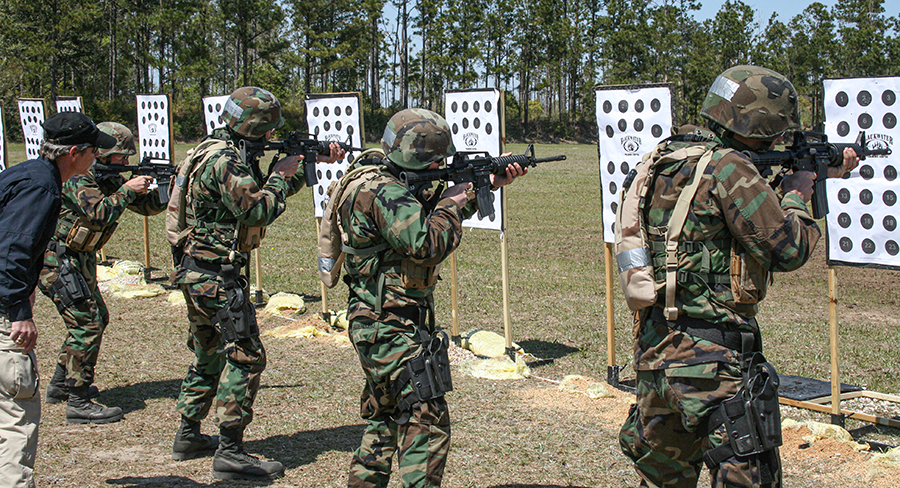 range train army military