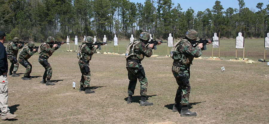 range train army military