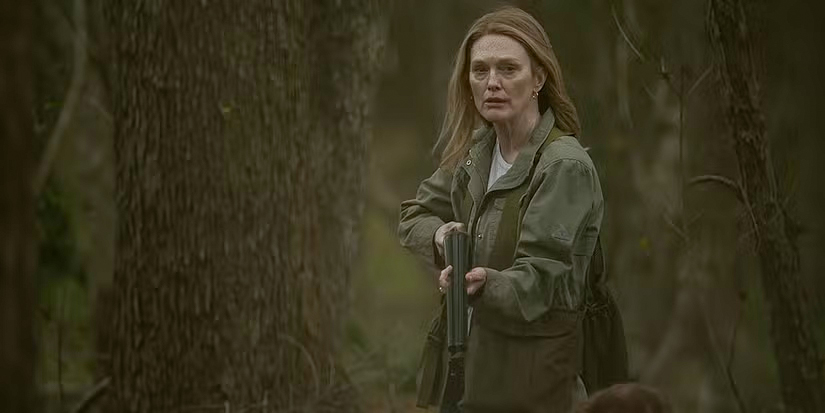 Julianne Moore shotgun