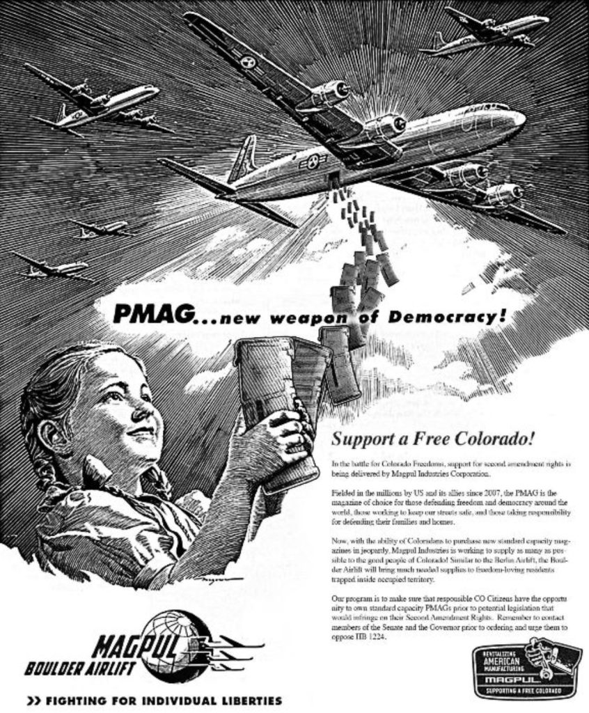Magpul Boulder Airlift ad