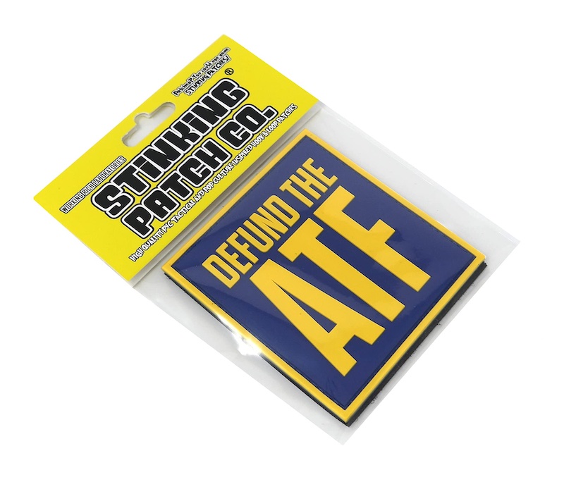 defund the atf patchn amazon stinking patch co