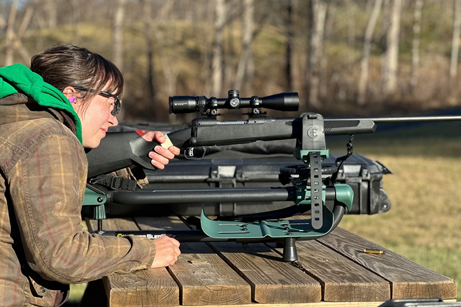 range train sighting in rifle scope USFWS
