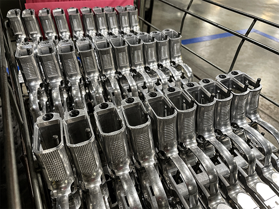 beretta factory tour pistol frames