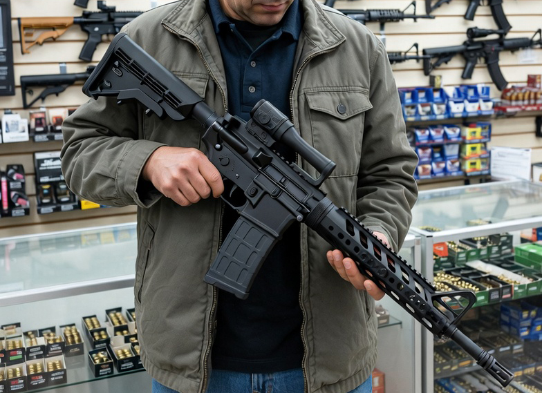 ar-15 gun store grok
