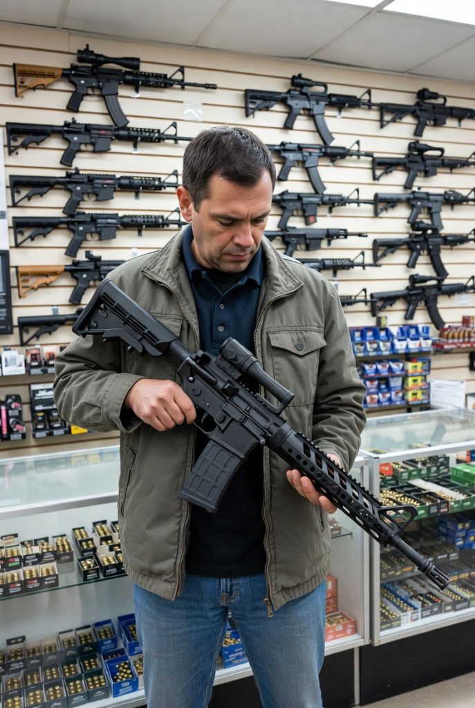 ar-15 gun store grok