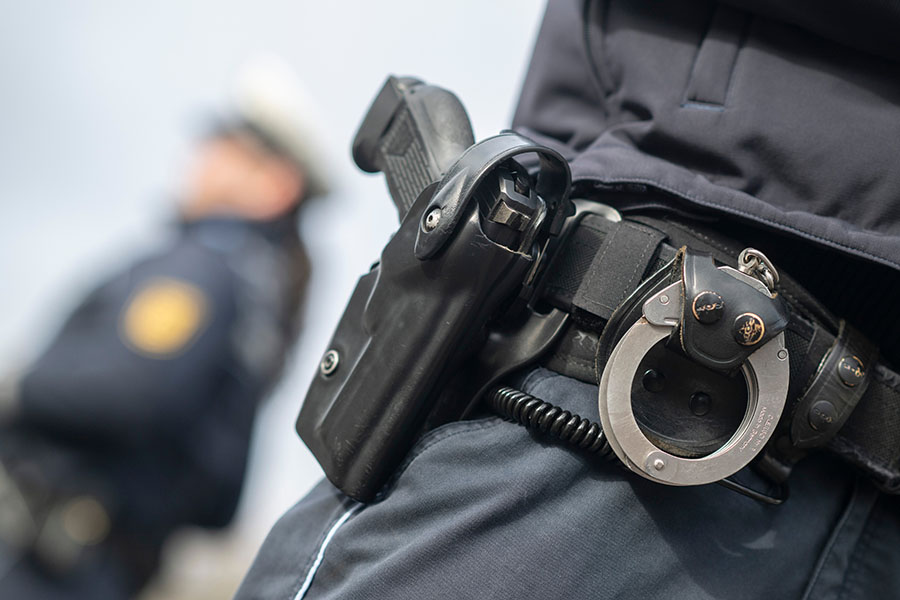 police cop handgun sidearm duty pistol AP