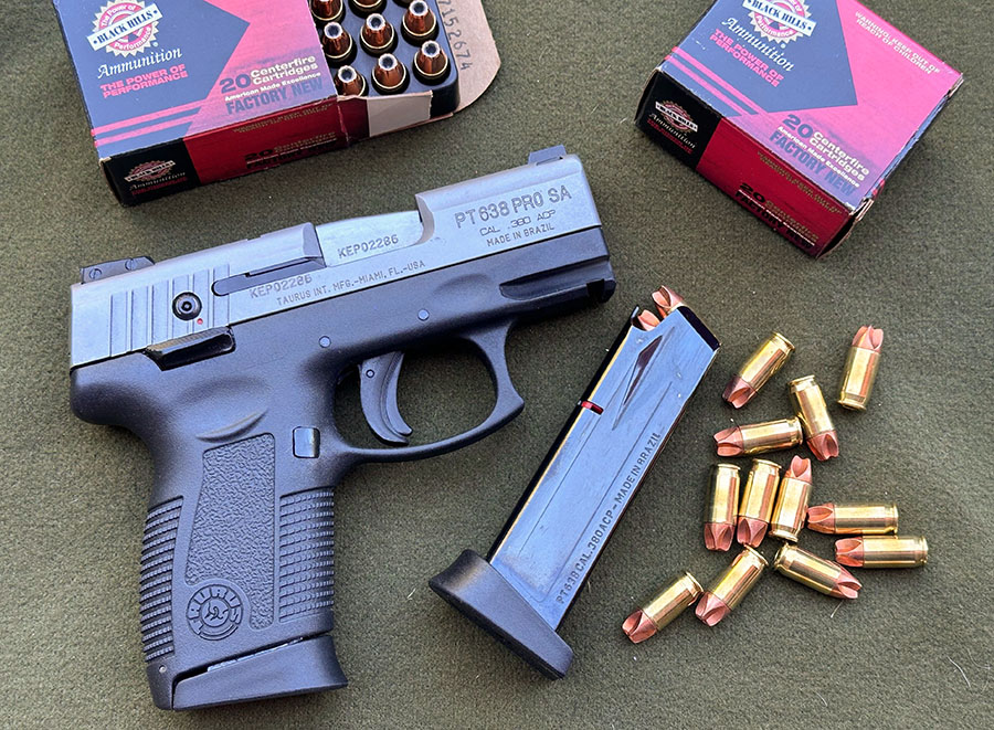 Taurus PT 638 Pro SA .380 Pistol