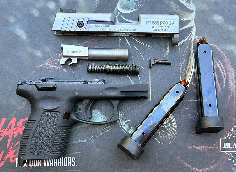 Taurus PT 638 Pro SA .380 Pistol