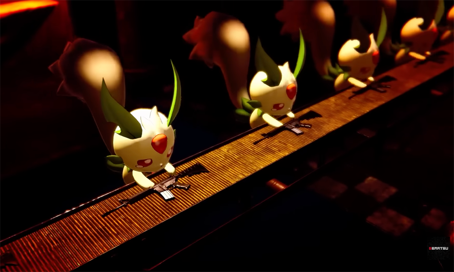 palworld pokemon with guns