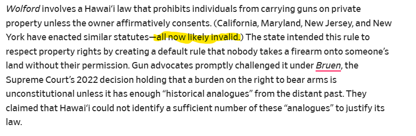 Mark Joseph Stern The Supreme Court’s New Expansion of the Second Amendment Is Genuinely Deranged