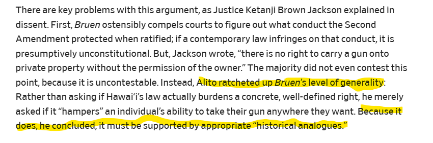 Mark Joseph Stern The Supreme Court’s New Expansion of the Second Amendment Is Genuinely Deranged